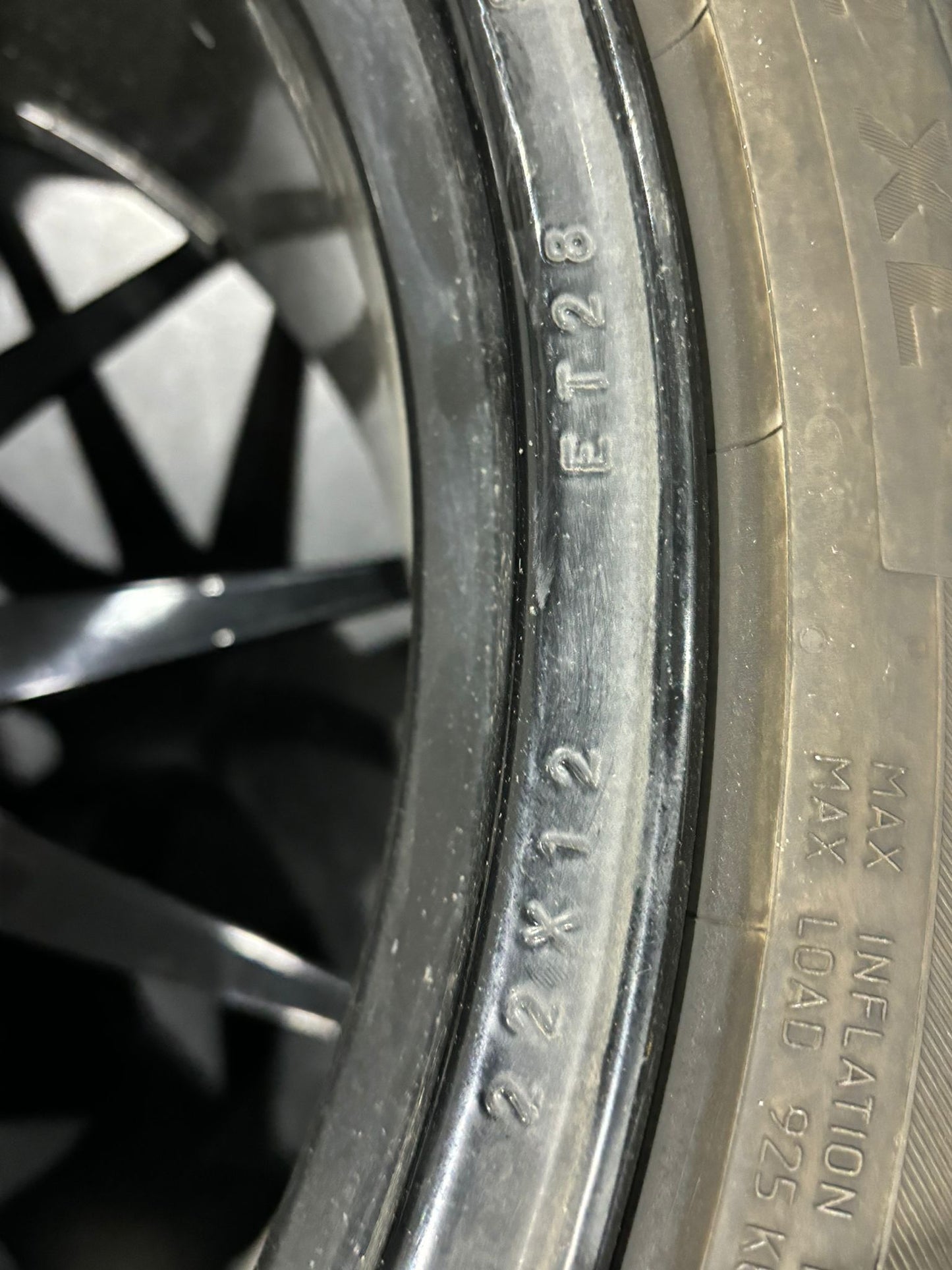 21/22” VOSSEN FORGED SERIES EVO 2 ALLOY WHEELS CONTINENTAL TYRES FERRARI F8