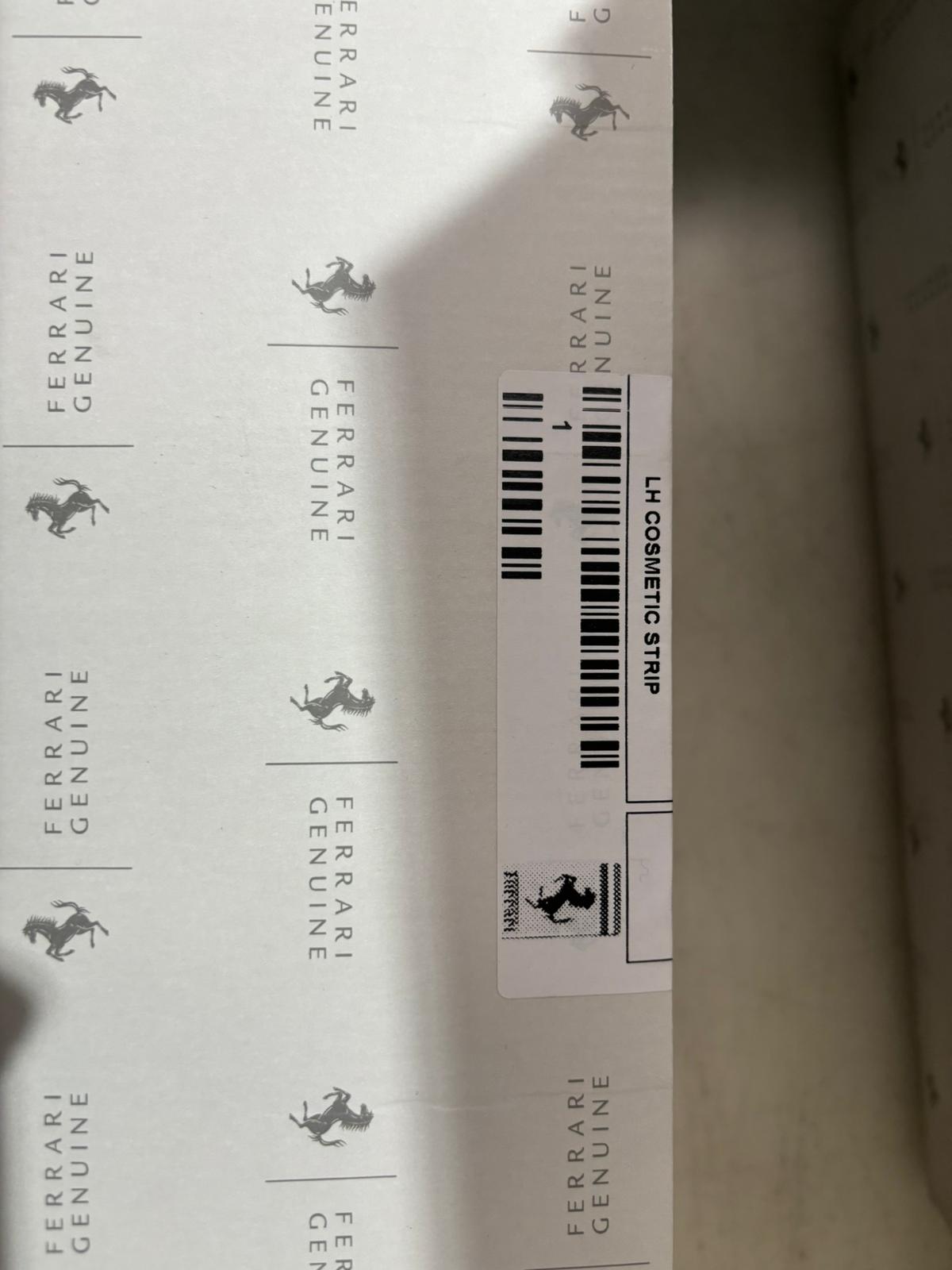 Ferrari 458 F8 LH Cosmetic Strip 869146 New